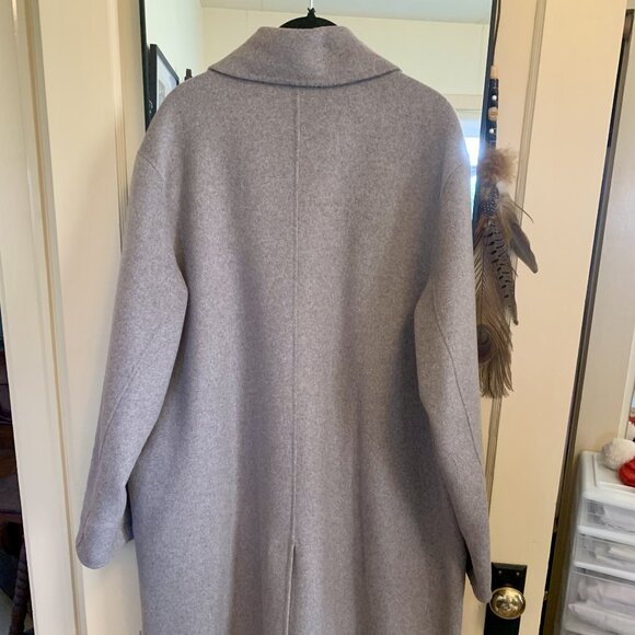 MANGO Handmade Oversized Wool Coat XL - Picture 10 of 15
